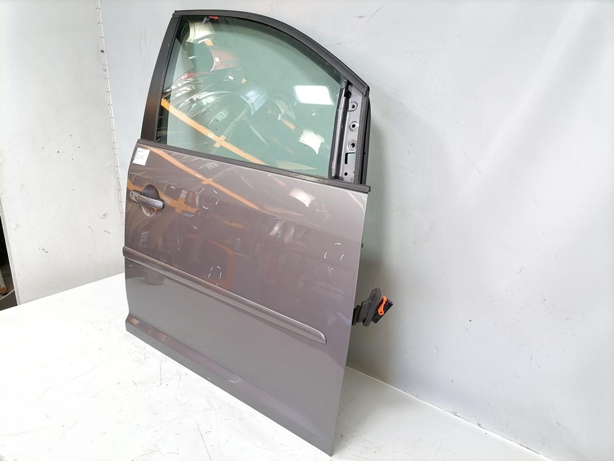 VW Touran 1T original T&uuml;r vorn rechts LD7S Graumetallic Rohbau Bj.2008